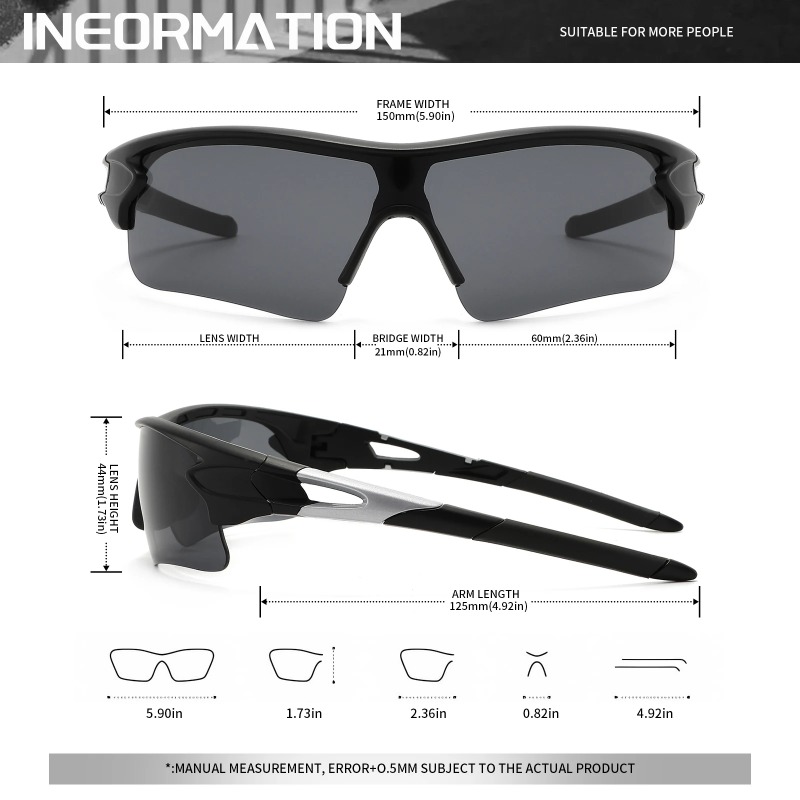 Unisex Professional Polarized  - Outdoor Sport Glasses 评论和价格
