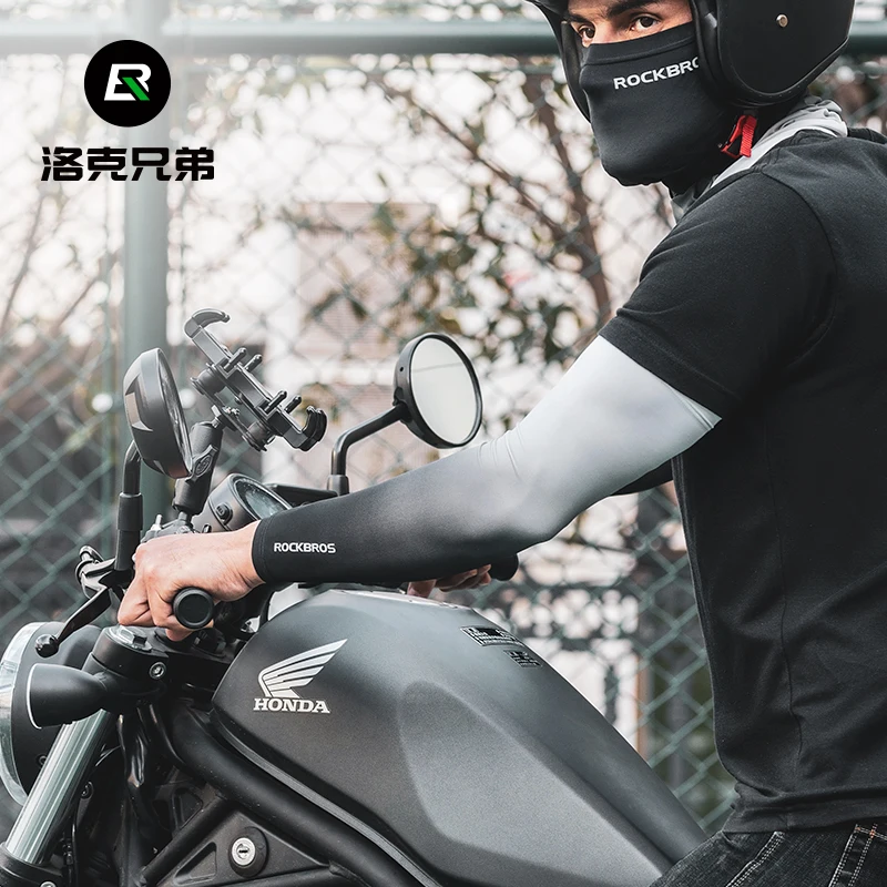 ROCKBROS Arm Sleeves Ice Silk  - Outdoor Sport Field 评论和价格