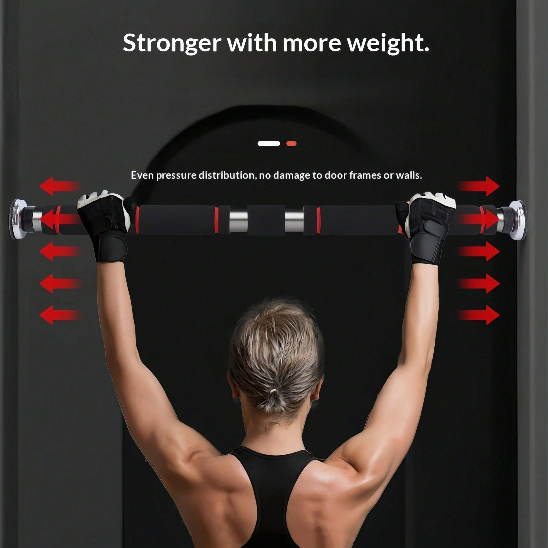 Adjustable Fitness Pull Up Bar - Chin Bar Doorway 评论和价格