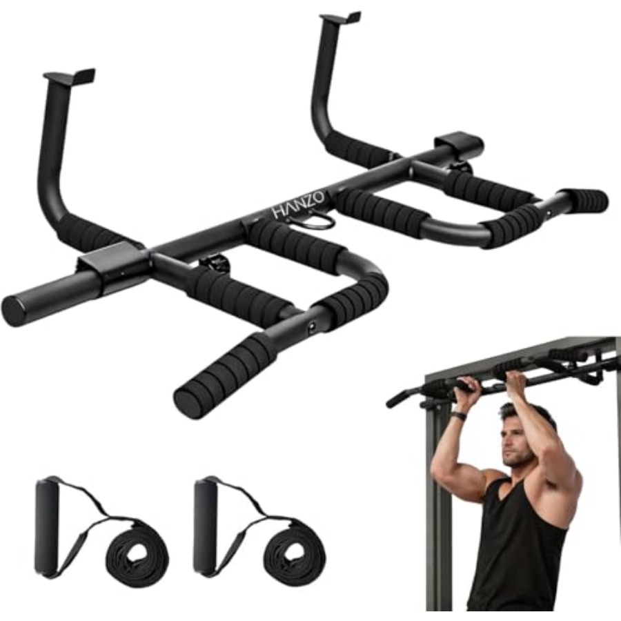 Doorway Pull Up Bar Set with S - Chin Bar Doorway 评论和价格