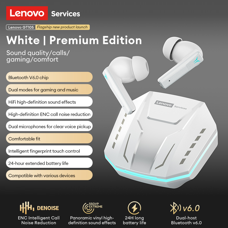 Lenovo GT105 Fones De Ouvido D - Outdoor Sport Doo 评论和价格