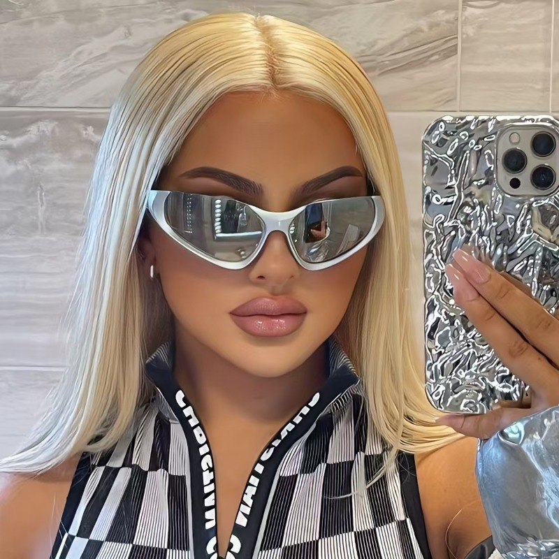 New Y2k Sunglasses For Women V - Outdoor Sport Glasses 评论和价格